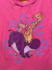 Vtg The Lion King Girls Dress 90s Disney Pink Simba Nala Animals Retro Size 5
