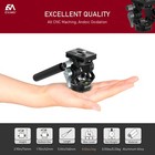 H3 Mini Fluid Video Tripod Head 360   Panoramic Compact Lightweight Camera Video