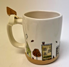 Rae Dunn Let   s Stay In Mug Artisan Collection Magenta Fall Houses Autumn New
