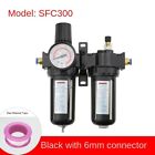 Air Regulator Filter Water Trap Oiler Lubricator 3 N 1 Gauge Compressor Pressure