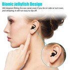 4pcs Silicone Ear Plugs Sleep Travel Blocking Noise Protection Earplugs W case