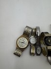 Vintage To Modern Lot Of 5 Mixed Watches As- Is Untested