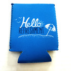 Palm Breeze Coozie Koozie Neoprene Can Holder Insulator Hello Refreshment New 