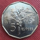 Seychelles 1982 Copper-nickel 5 Rupees  Unc Bu  Km  51 1