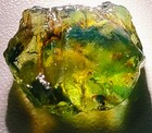 Yellow Green Sapphire Facet Rough From Tanzania  5 40 Crt