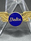 Delta Airlines Womens Flight Attendant Stewardess Wings Badge Pin