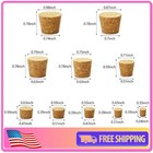 100 Pack Assorted Cork Stoppers For Wine Bottles Crafts Home Decor