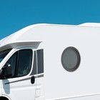 13in Round Fixed Rv Window With Trim Ring Smoke Grey For Rv Campers And Cargous