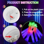 68pcs Glow Sticks Bulk - Colorful Flashing Light Sticks For Parties  Weddings  C