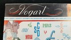 Vintage Vogart Transfer Pattern 122 Alphabet Mr And Mrs Full And Uncut