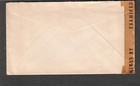 British Honduras Wwii Examiner 6280 Censor Cover To Usa