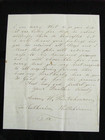 Civil War Soldier Letter German Hospital Philadelphia 32nd Ny Infantry