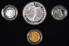 Rare Tonga 1988 Seoul Olmpics 4-coin Set  Gold Silver Platinum Palladium