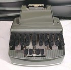 Vintage Green Stenograph Secretarial Model Shorthand Machine W  Case Made In Usa