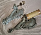 Unmatched Pair Of 2 Riddle Co  Design  Antique 1920 s Style Ornate Wall Sconces