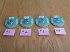 Vtg  Nfl Miller Lite Beer Pin Button Pinback Go Bears Chicago Bears Choose Qty 