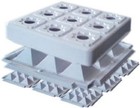 Pyramid Water Stand- Size 6  Inch For Home Plastic Pyramid Water Stand Ap-747
