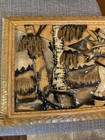 German Black Forest Wood Carved Art Vintage Unique Collectible Rare Has Tag