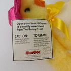 Vtg Rare Dan Dee Easter Yellow Bunny Chick Duck Plush W pink Polka Dot Hat 13 