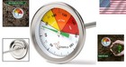 Eco-friendly 20 Inch Stainless Steel Thermometer For Accurate Compost Monitoring