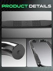 3 Inch Running Boards Side Steps For Toyota Highlander 2020 2023 Black Powder 2