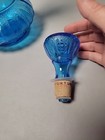 Vintage1973  I Dream Of Jeannie Genie Jim Beam Bottle Liquor Decanter Blue 13 