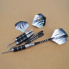 3pack Professional Tungsten Steel Needle Darts 26g Competition Flights Tip Set
