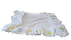 Pottery Barn Kids Bed Skirt Dust Ruffle  Full Size Tulle Appliques 3 Layers