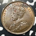 1917-c Newfoundland Large Cent Lot jm8474 High Grade  Beautiful 