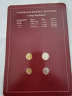 1985-1987 Franklin Mint Coin Set Cooperative Republic Of Guyana