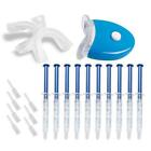 Dental White Gel Tooth Teeth Whitening Kit  1 Light  2 Mouth Tray  1 Shade Guide
