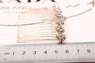 Letshopping High-grade Alloy Diamond Tiara Comb Hair Accessories Hair Fork 2pc 