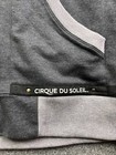 Cirque Du Soleil Sweatshirt Mens 2xl Gray Full Zip Fleece Graphic Logo