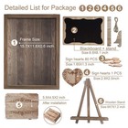 Wedding Guest Book Personalized Alternative  Drop Top Frame Sign Book With 80   