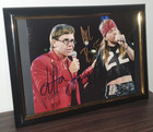 Axl Rose   Elton John - Hand Signed - Photo With Coa - 8x10 Photo - Framed