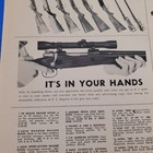 1956 Firearms International Corp  Shotguns Revolvers Scopes Distributor Print Ad