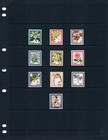  5 40 Scott Value - 1969 Niue Flowers  Qeii Definitives So Pacific Cv Mnh Nh Umm