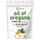 2 In 1 Oil Of Oregano   Black Seed Softgels Count With Carvacrol immune Support