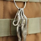 10 Pcs Hanging Keychain Metal Buckle Trigger Clip Carabiner Snap Hook