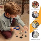 Crystal Rock Collection Display Case - Display Shelf For Collectibles - Rock    