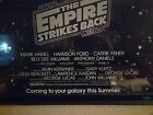 1979 Pre-release Star Wars Empire Strikes Back Poster Rare From Amc Theatre 1979