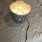 Vtg Rolling Rock Beer Bucket Of Rocks Pail Lighted Bottle Display Glorifier Sign