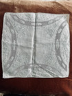 Appenzell Swiss Antique Handkerchief Hankie Linen Embroidered Wedding As Is