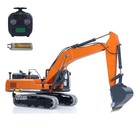 Metal Lesu 1 14 Rc Hydraulic Digger Aoue Dx350lc Excavator Rtr Light St8 Radio