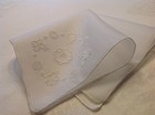  4729    premium Vintage Appenzell Elaborate Embroidery Wedding Handkerchief Heirl
