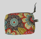 Vera Bradley Medium Cosmetic Bag Flower Shower Retired