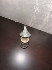 German Lidded Beer Stein Ceramic Pewter Lid Ornate Breweriana Collectible