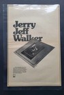 Jerry Jeff Walker Self-titled Album Promo Print Advertisement 1973