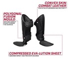 Rdx Shin Guard For Kickboxing Sgr-t15mb Mma Kickboxing Pads  Leg Foot Protector