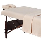 Master Massage Cotton Flannel Sheets Set  3 Piece Set  Massage Table Cover